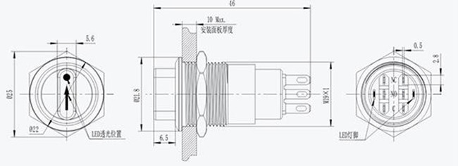 旋钮开关